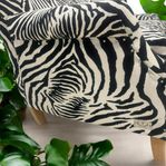 Fogia Soffa zebra