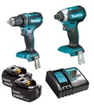 Makita DLX2289TJ (skruvdragaren samt slagskruvdragare) 