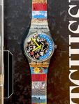 SWATCH GZ126 •3• THE PEOPLE 1992 RARE VINTAGE