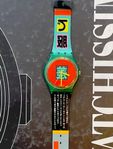 SWATCH GG104 •6• SHIBUYA 1989 RARE VINTAGE