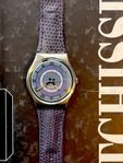 SWATCH •13• 1991 FINE LEATHER BAND RARE VINTAGE •