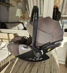 babyskydd Cybex cloud Z I-size platinum + swing-fix bas