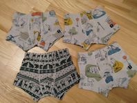 4 bekväma ekologiska boxershorts stl 98/104 Polarn o. Pyret