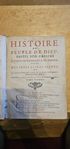 17th/18th century french history book