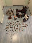 Stor Playmobil samling - Borg, Brandstation, Piratskepp mm