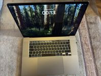 Macbook Pro 16" 2019 i9 2.3GHz 4GB GFX 16GB 1TB - Rymdgrå