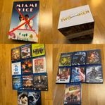 Kult filmer/boxar (Bluray) bl.a Alla Star Wars filmerna m.m.