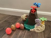 Play-Doh Slime Dino Crew Lava Bones Island Volcano Playset