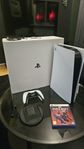 Playstation 5 Disc Edition och Spiderman 2 