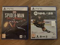 PS5-spel NHL25, Spider-man