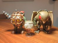 Funko Pop! Bioshock. Bigg daddy, Songbird och Little Sister