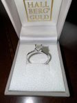 Diamant ring 0.57ct - 14K Vitguld