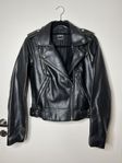 Faux Leather Biker Jacket ZARA