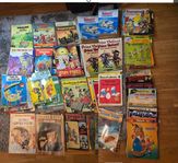 Seriealbum -Asterix, Spirou,Lucky Luke,Gaston,Tom Puss,etc