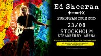 Ed Sheeran i Stockholm - 2 biljetter