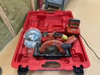 Hilti SCW 22-A cirkelsåg, väska, batteri och laddare