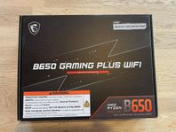 MSI B650 Gaming Plus WIFI Moderkort – Oöppnat i kartong