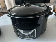 slow cooker med timerfunktion ( helt ny) 