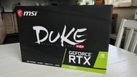 MSI RTX 2080 Duke 8gb GDDR6 RGB