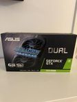 ASUS GeForce GTX 1660 Super Dual EVO OC, Ny i Oöppnad Förp