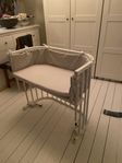 barnsäng baby crib bedside baby 