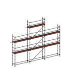 Layher allround 61m2 - LW stål/aluminium