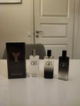 Parfymer Ysl Y le parfum 60 ml, Armani Acqua di gio 3st