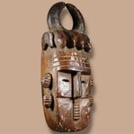 AFRIKANSK NGOIN MASK, Kameron Afrika 45 cm