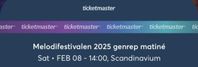 2melodifestivalen tickets 