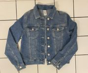 H&M Denim, jeansjacka, barnstorlek 140