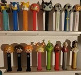 PEZ dispenser: 16 st mycket ovanliga!