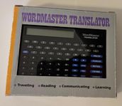 Wordmaster Translator Miniräknare Kalkylator 5 Språk