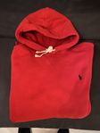 Röd Ralph Lauren tjock hoodie EU L