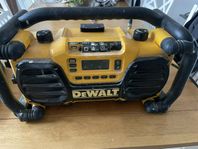 bygg stereo DeWalt inkl batteri