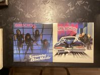 GIRLSCHOOL två vinylskivor