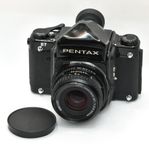 Pentax 67 med SMC 90mm f/2.8 (6x7) mellanformatare