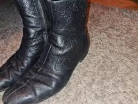 Vintage Gucci skor/boots i Läder