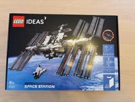 Oöppnad Lego Ideas 21321 - International Space Station