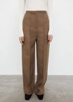 Toteme wool trousers beige