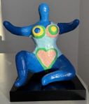 Skulptur "Nana", Niki de saint Phalle (efter)