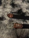 Saddler Black Woven Belt