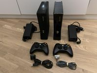 Två XBOX 360 250GB som är servade