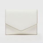 [Maison Margiela] ENVELOPE LEATHER WALLET IN WHITE