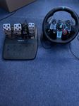 Logitech G29 ratt+pedaler