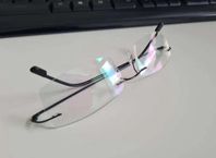 Titanium alloy glasses frames