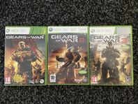 Gears of War 1, 2 och 3 för XBOX 360