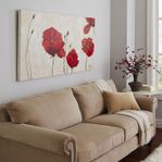 Pier 1 Imports Dahlias Art Tavla / Canvas