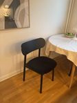 DECOTIQUE Elephant Stol, Svart / Svart Sammet 