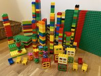 LEGO Duplo många klossar, fordon och djur