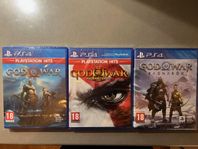 3 x GOD OF WAR / PLAYSTATION 4 (NYTT)